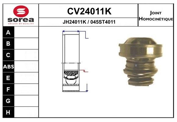 Gelenksatz, Antriebswelle