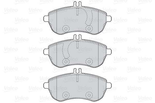 Bremsbelagsatz, Scheibenbremse