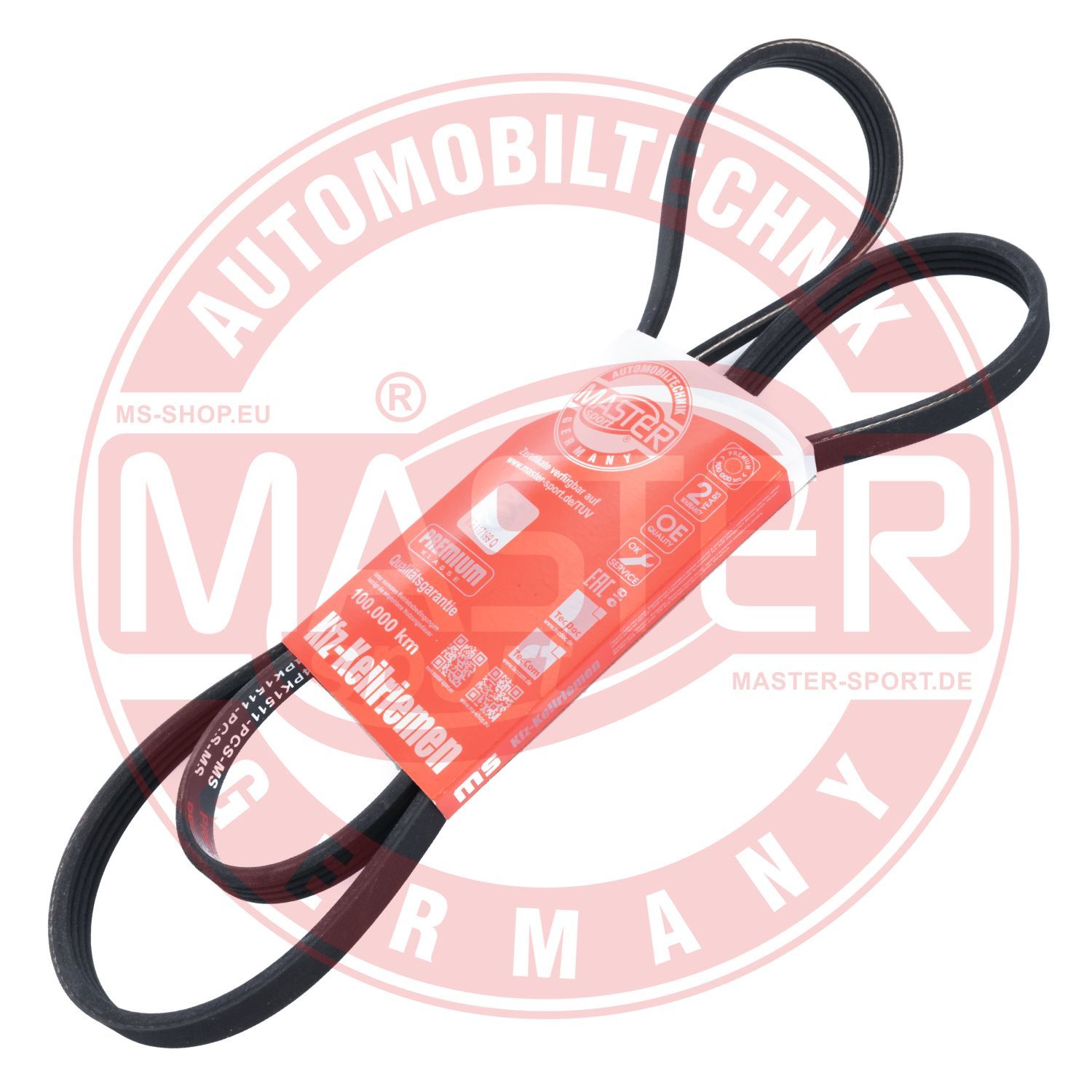 4PK1511-PCS-MS MASTER-SPORT GERMANY hosszbordás szíj