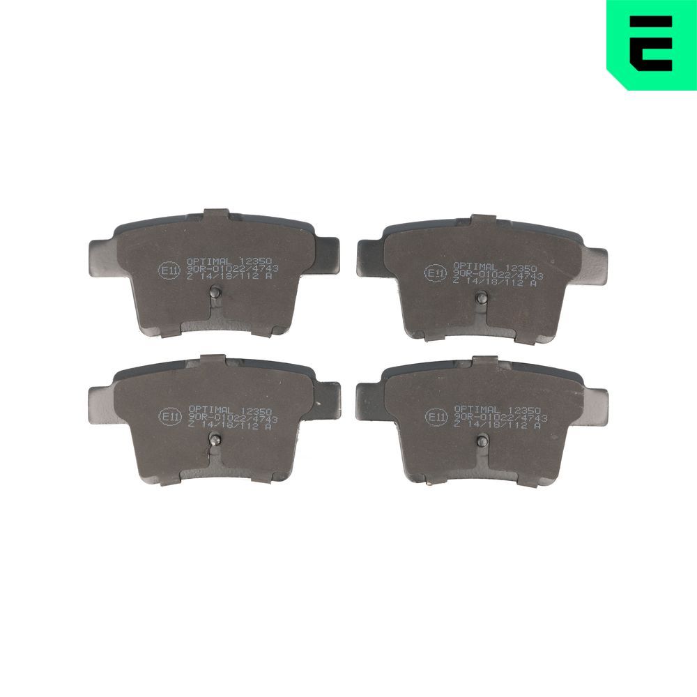 Brake Pad Set, disc brake BP-12350