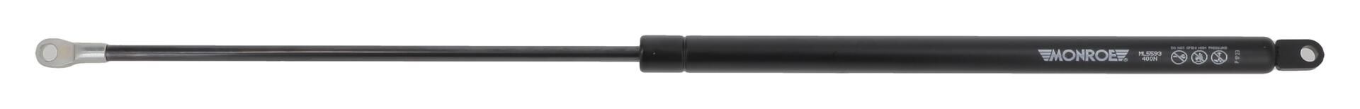 Gasfeder, Motorhaube