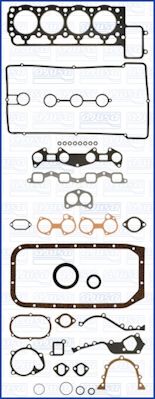 Juego completo de empaques, motor