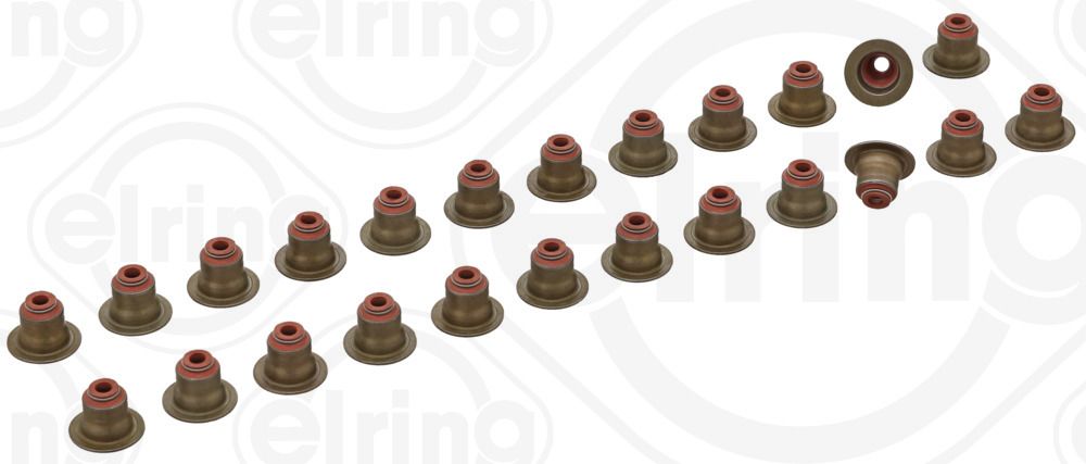 Juego de sellos, vástago de válvula