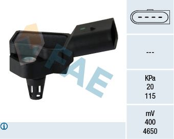 Sensor, Saugrohrdruck Sensor, Saugrohrdruck