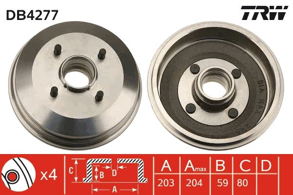 TAMBOUR DE FREIN  9900