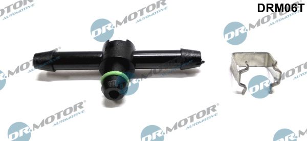 Dr.Motor Automotive DRM06T Hose Connector, fuel hose