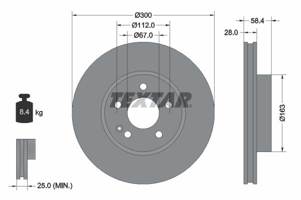 Brake Disc 93123403