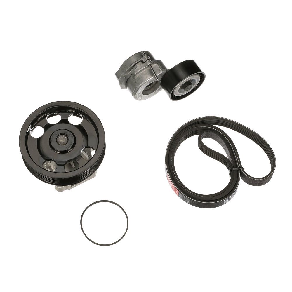 vandens siurblys + V formos rumbuotas diržas, komplektas