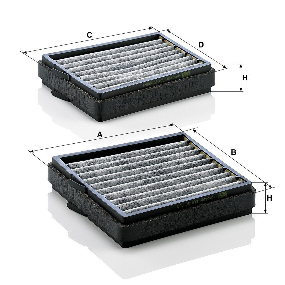 Filter, Innenraumluft