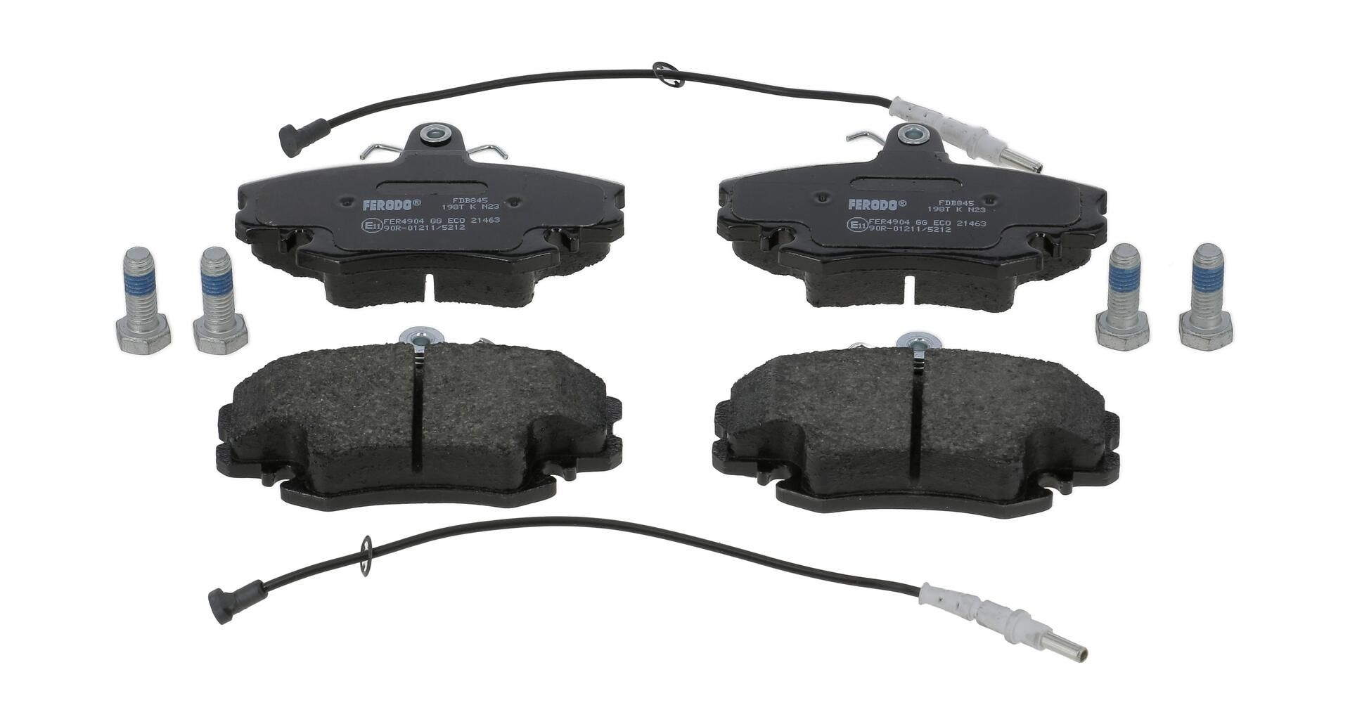 FERODO FDB845 - Bremsbelagsatz, Scheibenbremse PREMIER ECO FRICTION