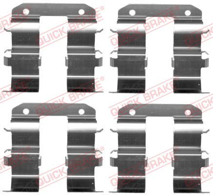 Accessory Kit, disc brake pad 109-1734