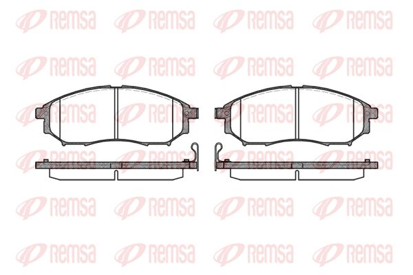 Premium Front Brake Pad Set Premium Front Brake Pad Set