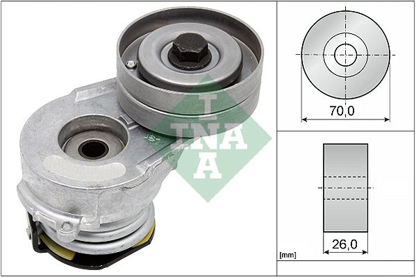 Belt Tensioner, V-ribbed belt 534 0082 30