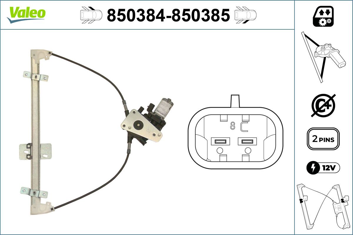 VALEO 850384 - Fensterheber