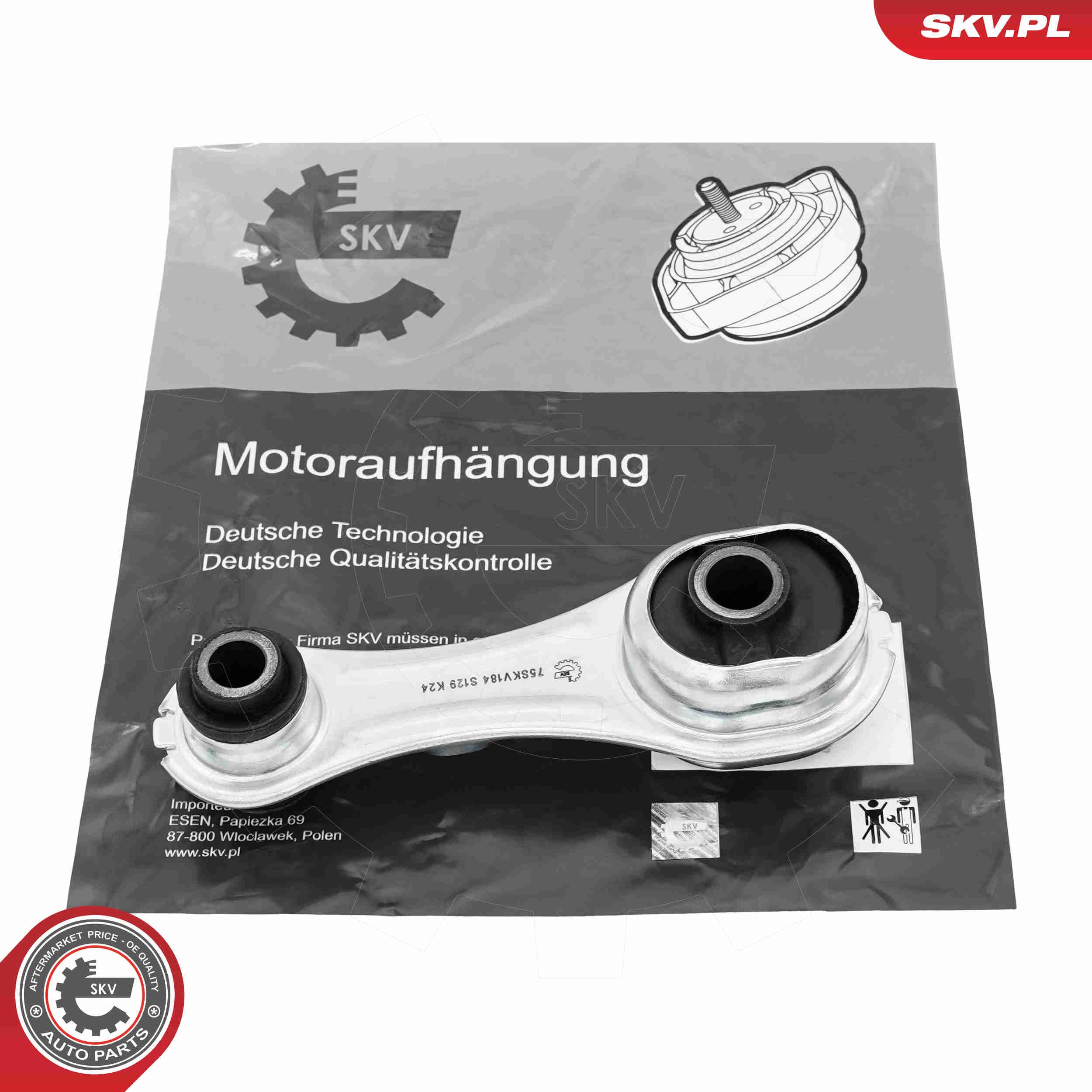 75SKV184 ESEN SKV felfüggesztés, motor