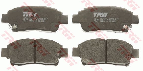 TRW DISC BRAKE PADS - TecDoc 2