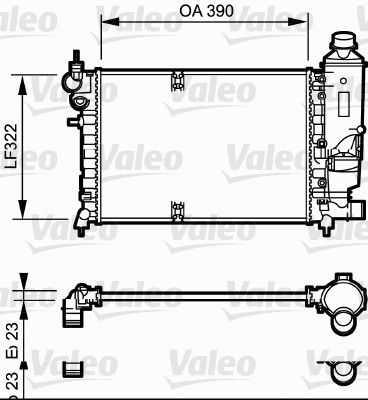 RAD MOT CITROEN SAXO - PEUGEOT 106  .