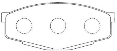 Juego de balatas de freno