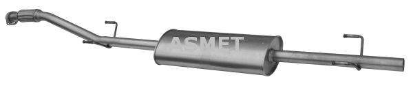 ASMET 02.049 - Mittelschalld&auml;mpfer