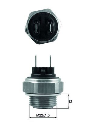 Temperaturschalter, K&uuml;hlerl&uuml;fter