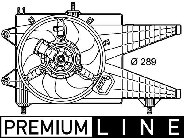 CFF 156 000P MAHLE BEHR *** PREMIUM LINE *** ventilátor, motorhűtés