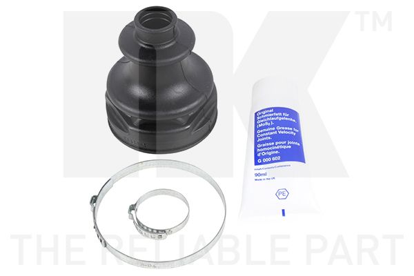 Faltenbalgsatz, Antriebswelle