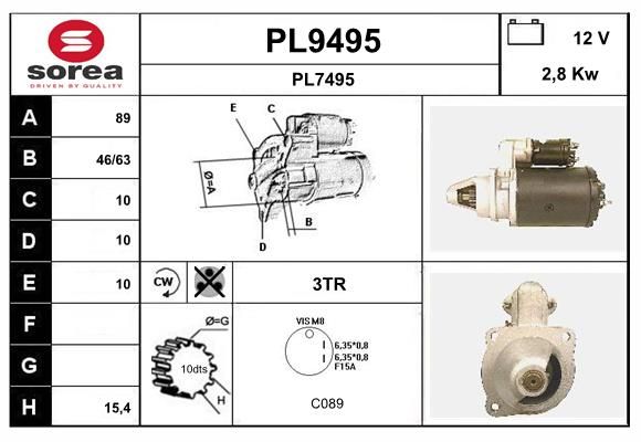 DEMARREUR PL -