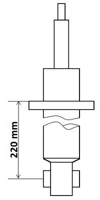KYB 3418024 - Sto&szlig;d&auml;mpfer Excel-G