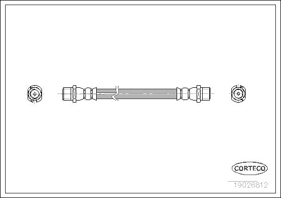 Brake Hose 19026812