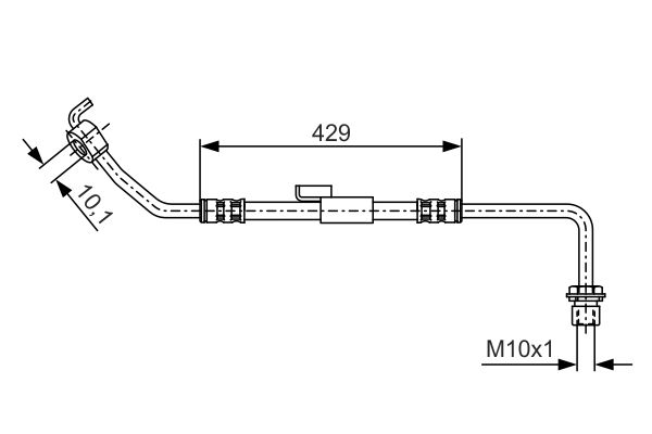 Brake Hose 1 987 476 510