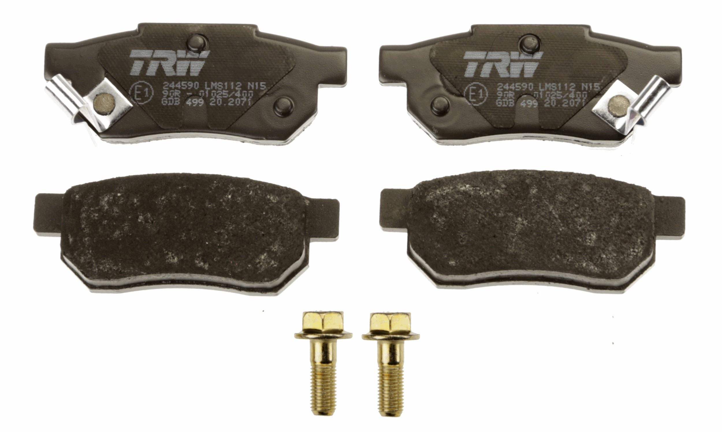 TRW DISC BRAKE PADS - TecDoc 2