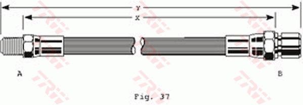 FLEXIBLE DE FREIN  9900