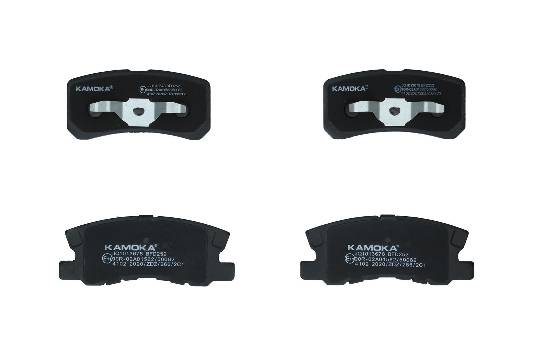 KAMOKA JQ1013678 - Bremsbelagsatz, Scheibenbremse