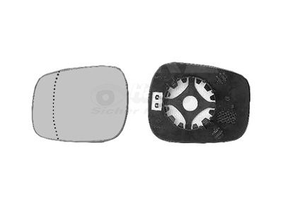 VAN WEZEL 4311839 - Spiegelglas, Außenspiegel * HAGUS *