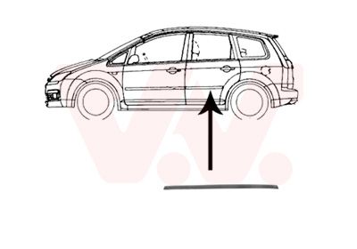 Zier-/Schutzleiste, T&uuml;r