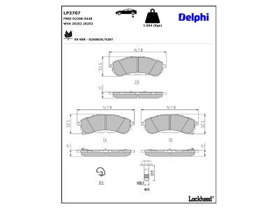 Bremsbelagsatz, Scheibenbremse
