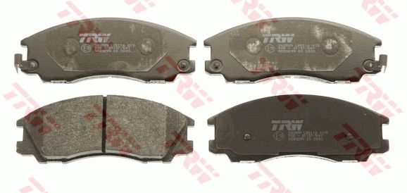 TRW DISC BRAKE PADS - TecDoc 2