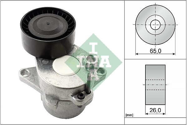 Belt Tensioner, V-ribbed belt 534 0611 10