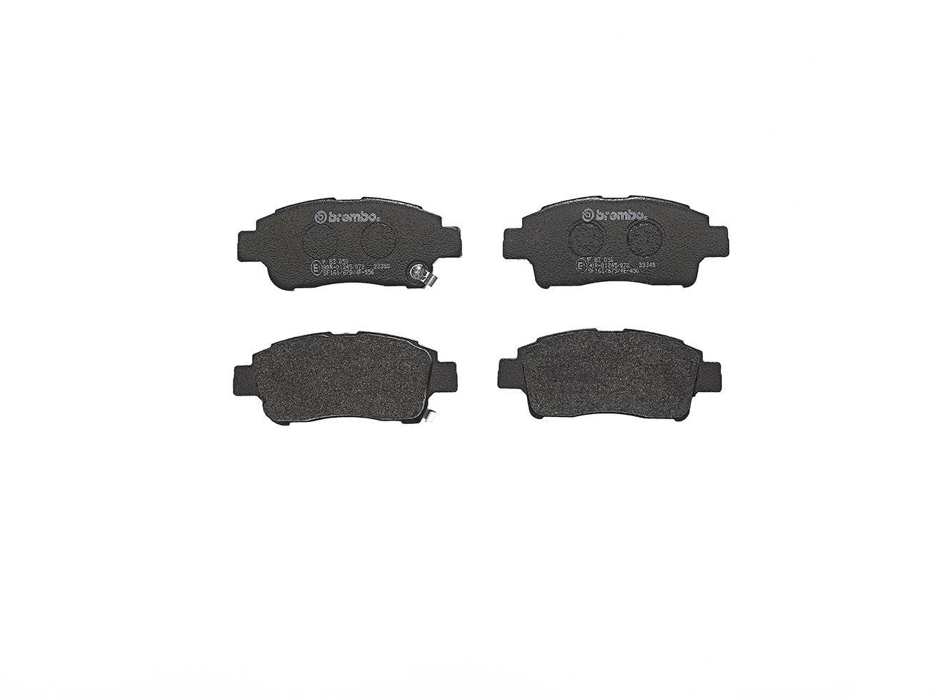 Brembo P 83 050 Bremsbelagsatz, Scheibenbremse