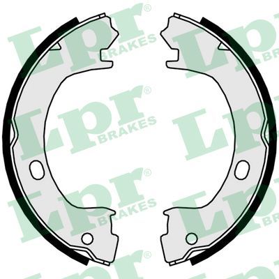 Brake Shoe Set, parking brake 01015