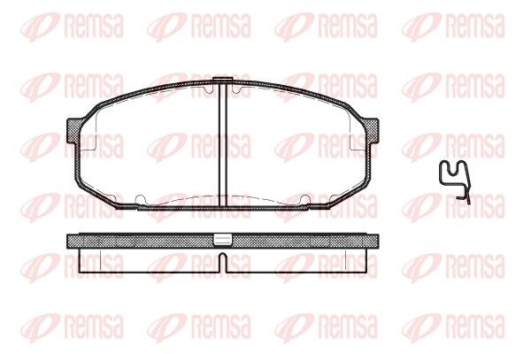 Premium Front Brake Pad Set Premium Front Brake Pad Set