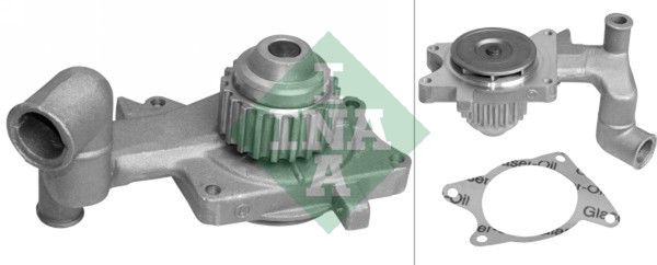 Wasserpumpe, Motork&uuml;hlung