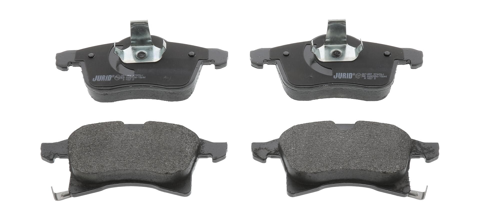 Bremsbelagsatz, Scheibenbremse