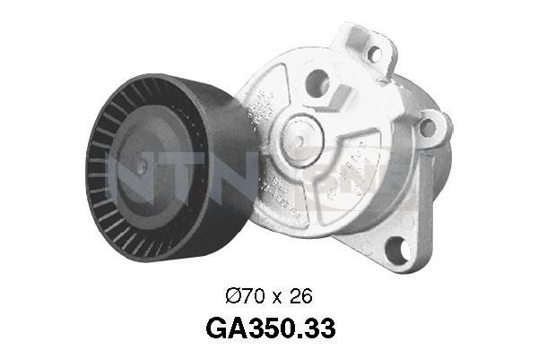 Tensioner Pulley, V-ribbed belt GA350.33