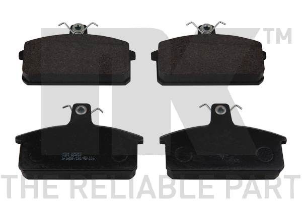 Bremsbelagsatz, Scheibenbremse