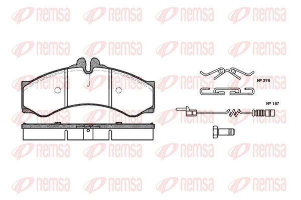 Premium Front Brake Pad Set Premium Front Brake Pad Set