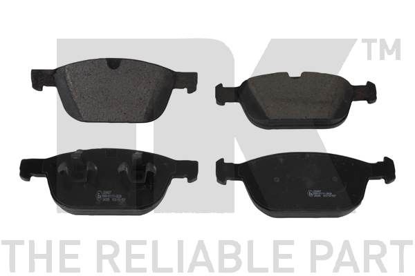 Bremsbelagsatz, Scheibenbremse