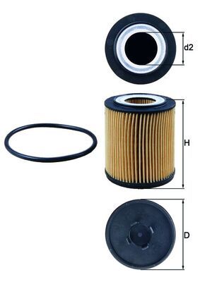 Oil Filter OX 182D