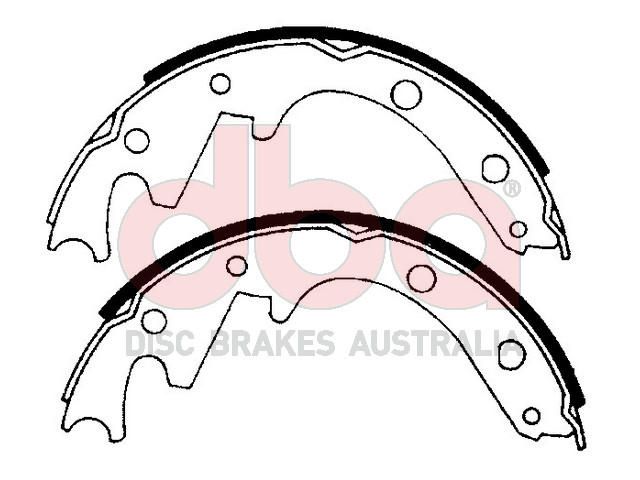 Street Series Brake Shoes [Austin / Ford / Leyland 228.6mm] - TecDoc Only