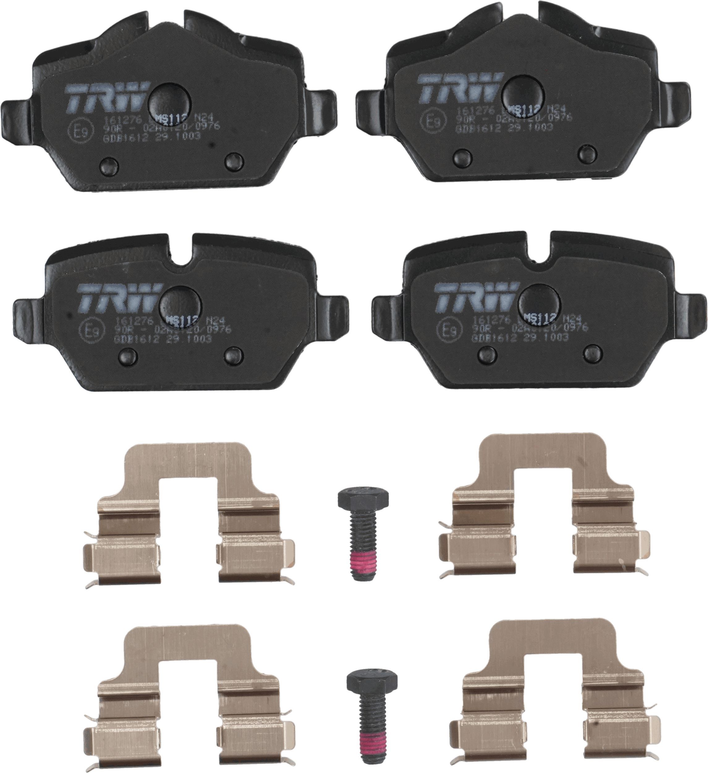 TRW DISC BRAKE PADS - TecDoc 2